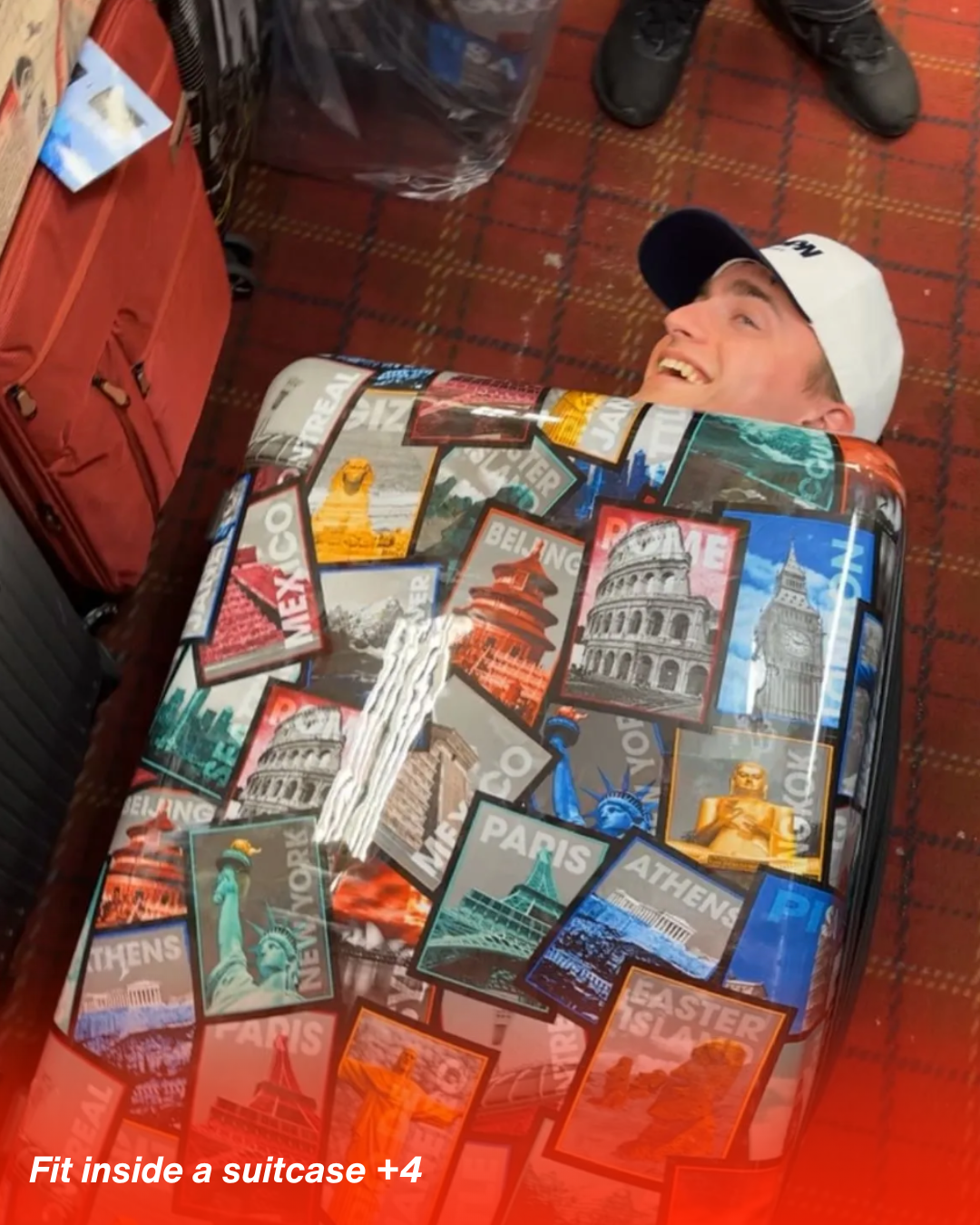 Take a picture with an animal wearing clothes